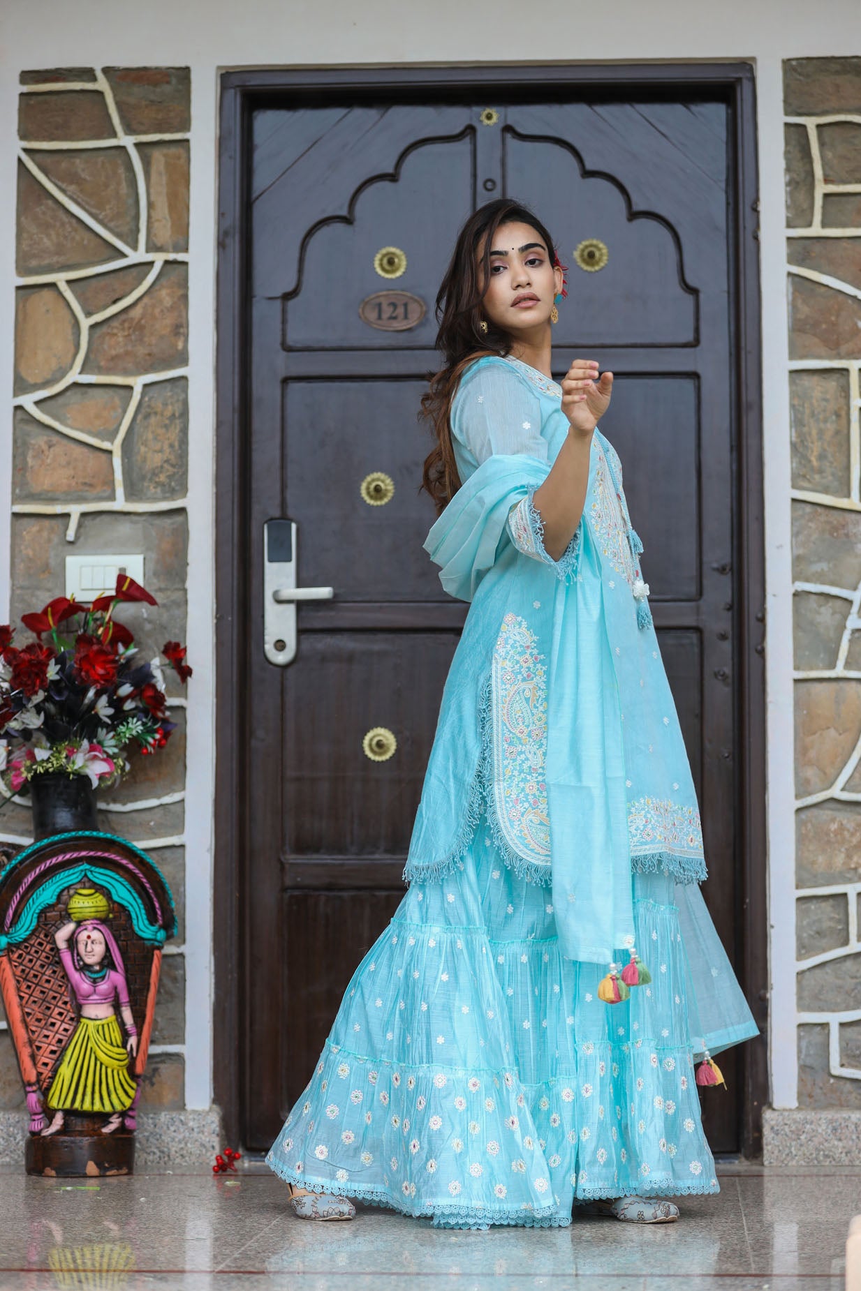 The Cotton Embroidered Beauty
