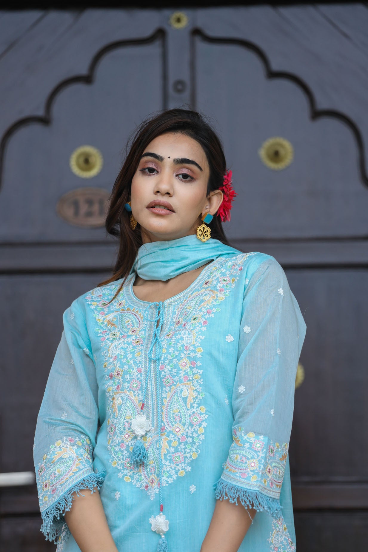 The Cotton Embroidered Beauty