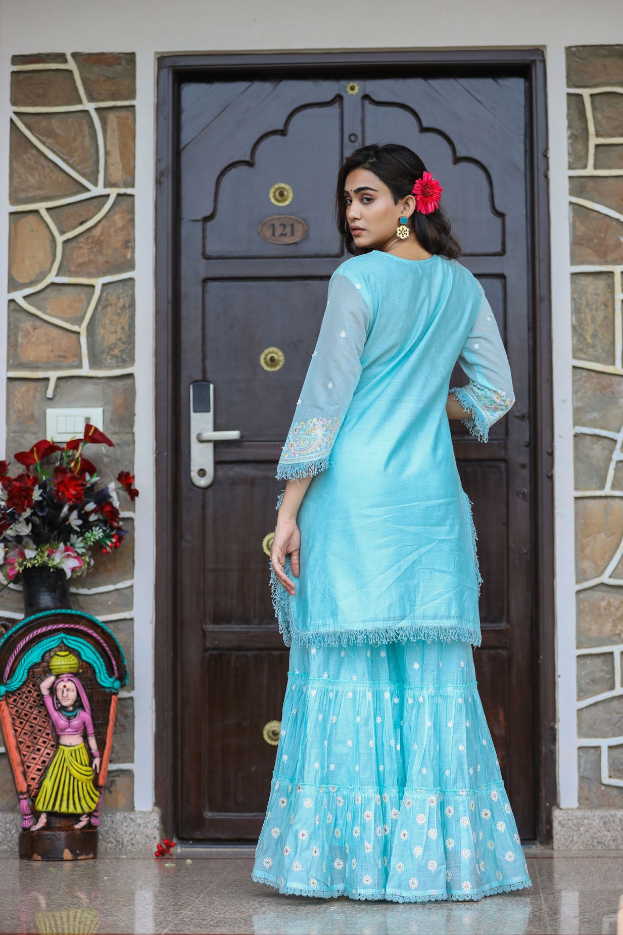 The Cotton Embroidered Beauty