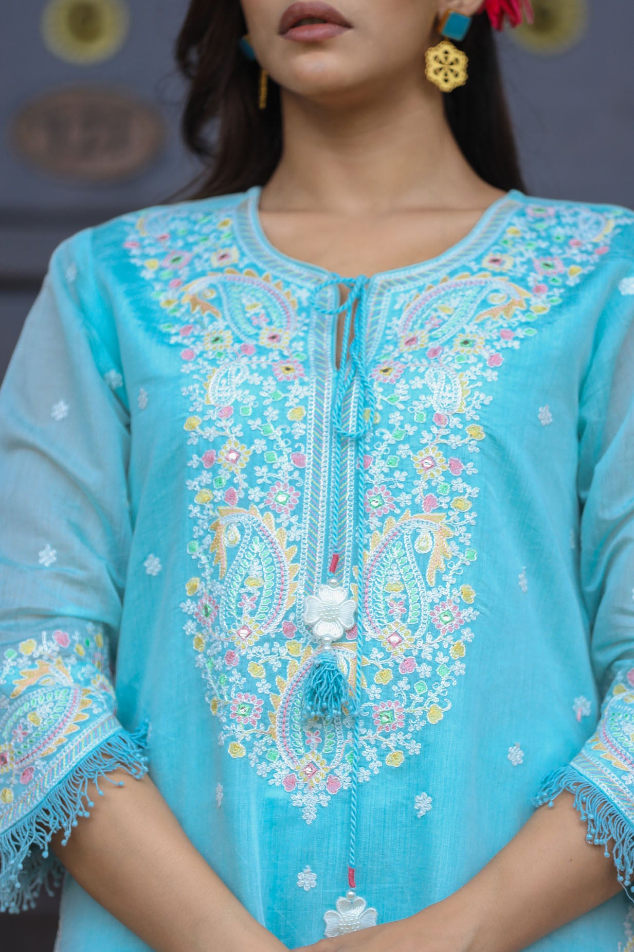 The Cotton Embroidered Beauty