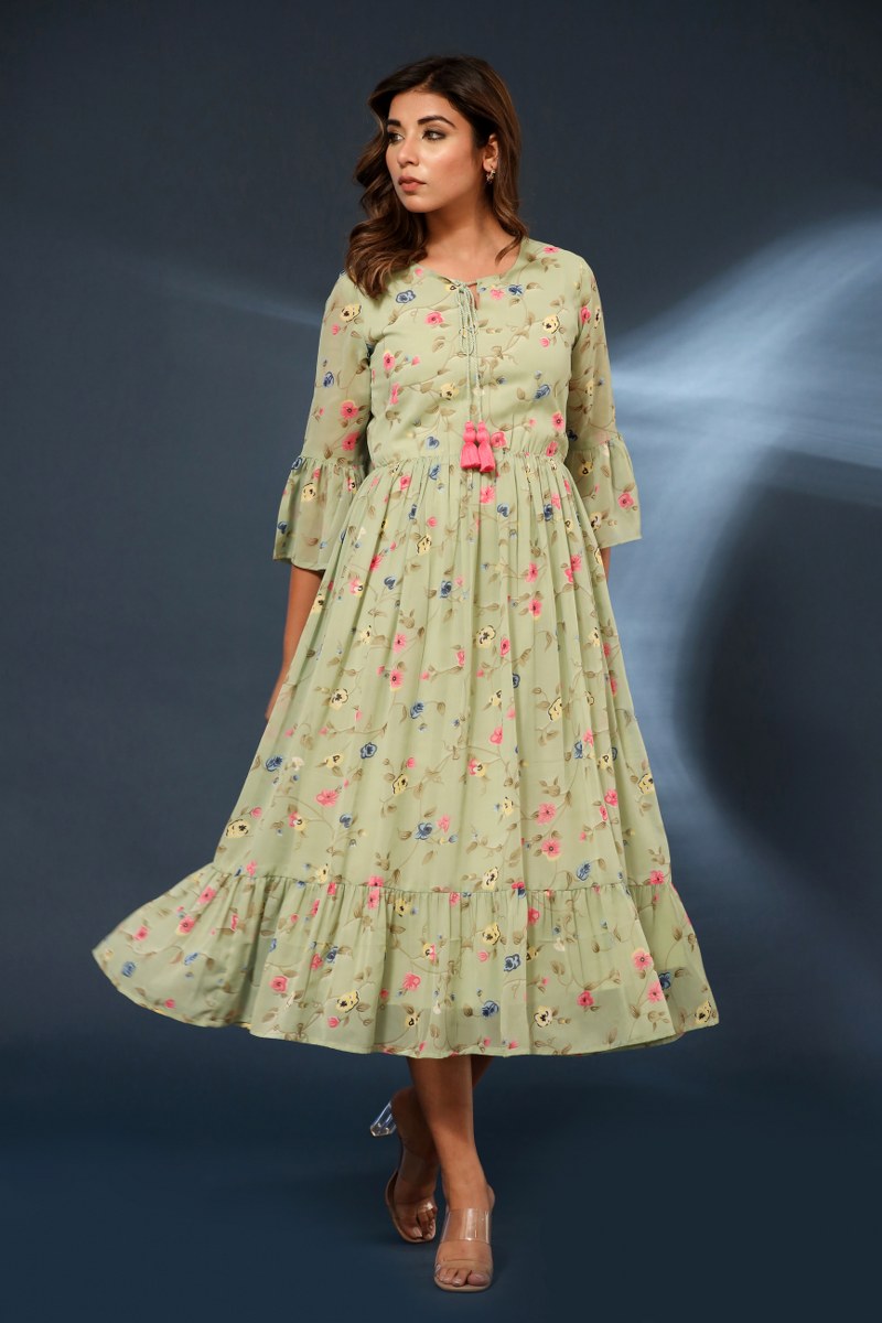 Amazing Georgette Gown