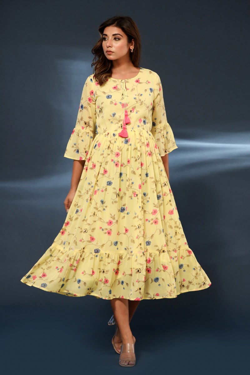 Amazing Georgette Gown