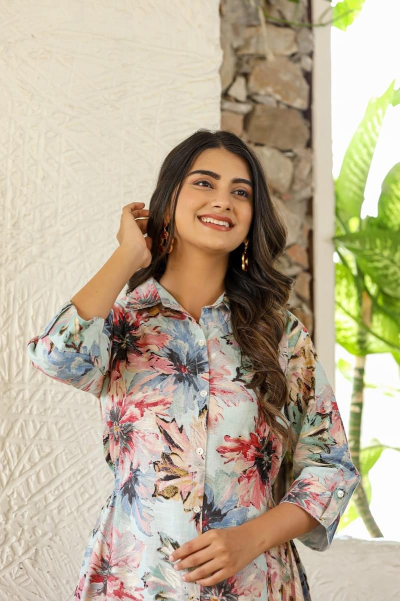Amazing Flower Print Middies