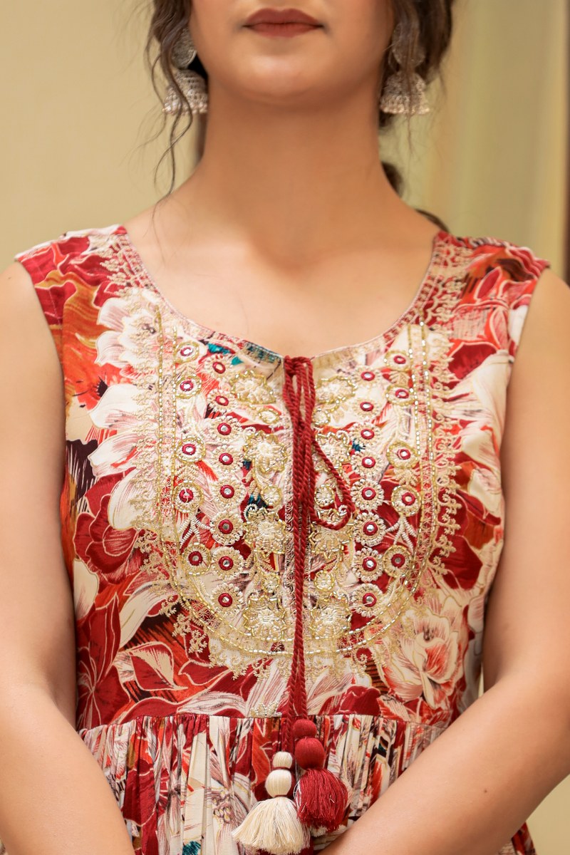 Elegant Rayon Sharara Set