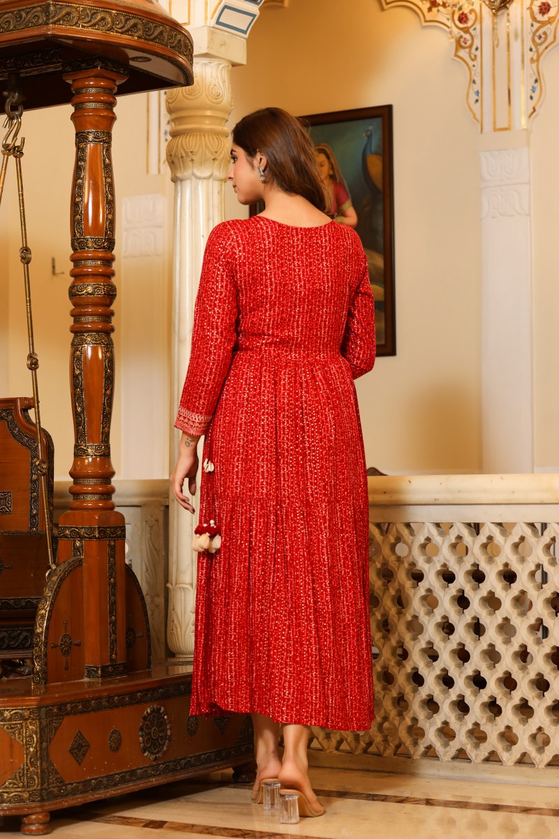 Beautiful Designer Middie Gown