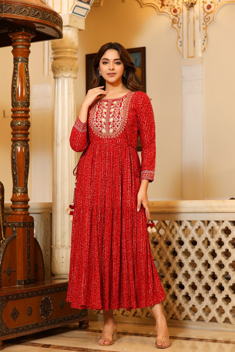 Beautiful Designer Middie Gown