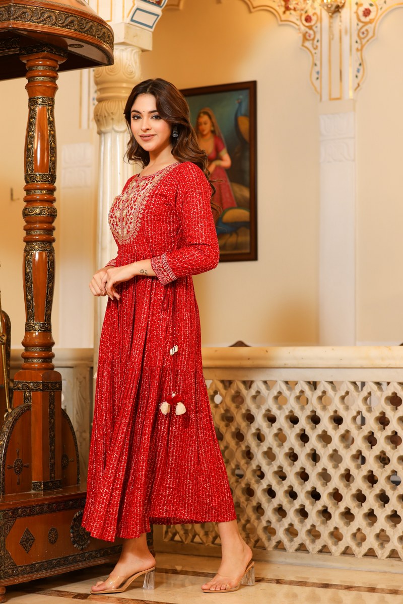 Beautiful Designer Middie Gown