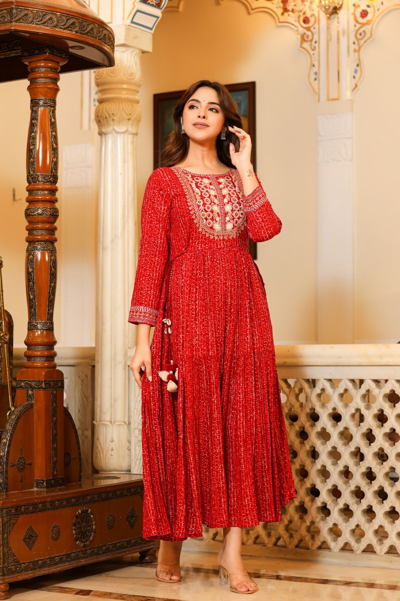 Beautiful Designer Middie Gown