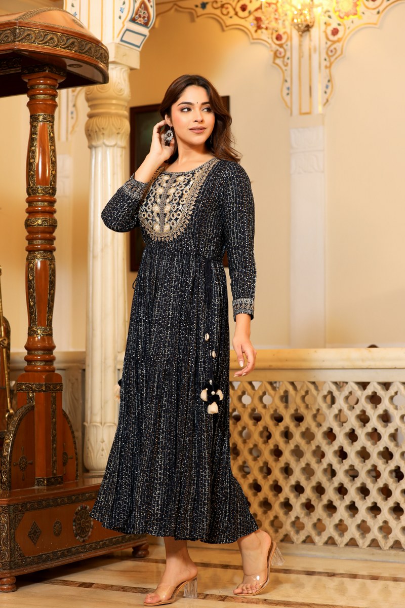 Beautiful Designer Middie Gown