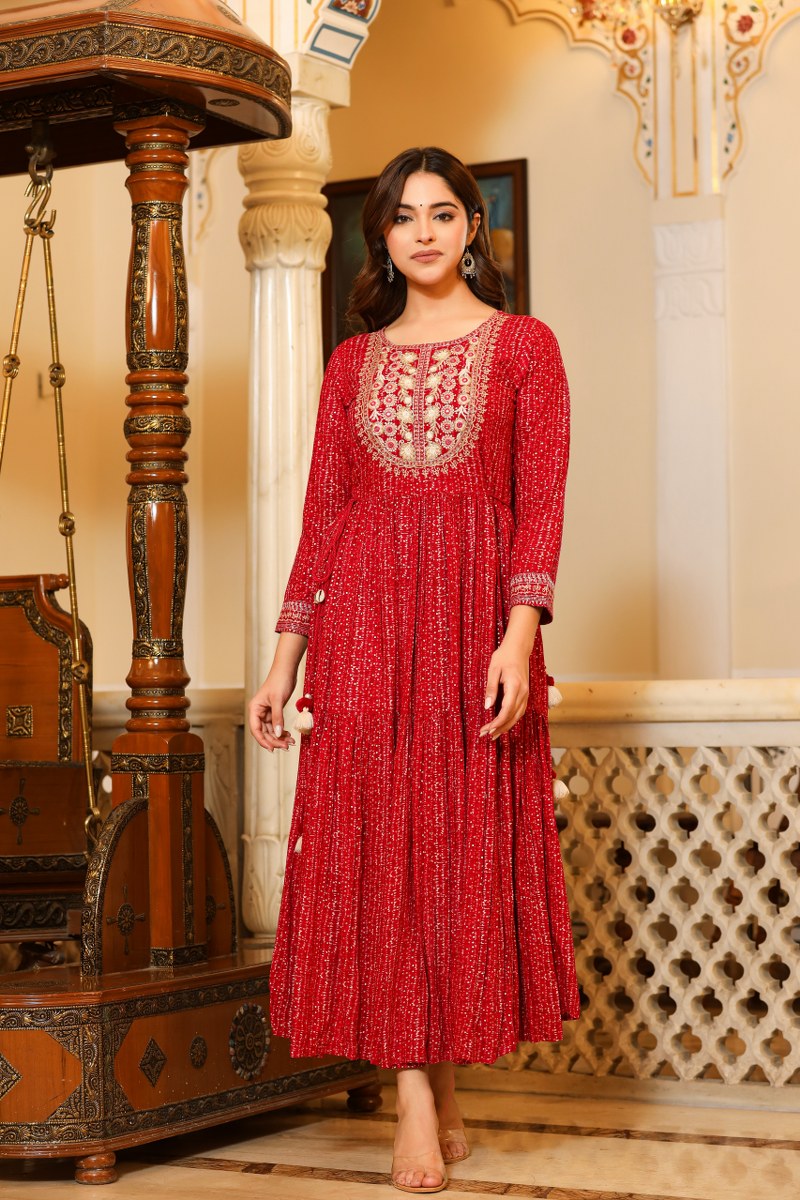 Beautiful Designer Middie Gown