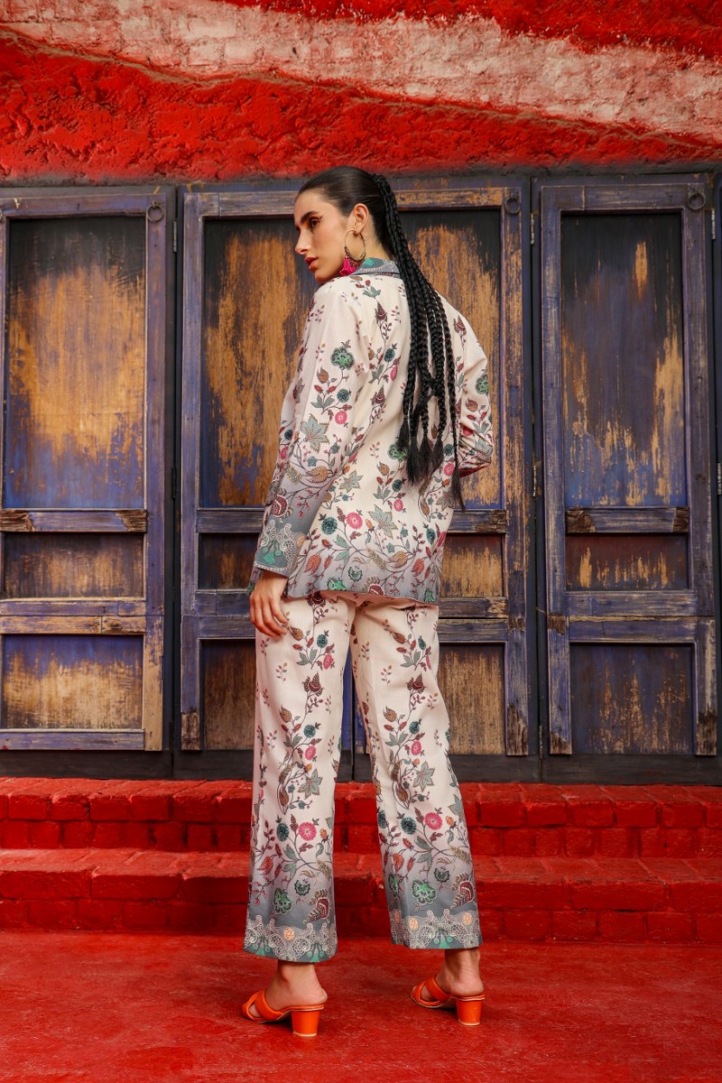 Stylish Multi-printed Coord Set