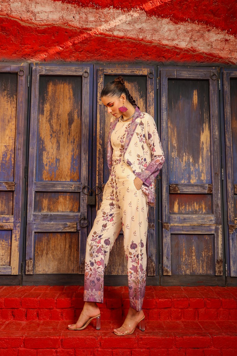 Stylish Multi-printed Coord Set