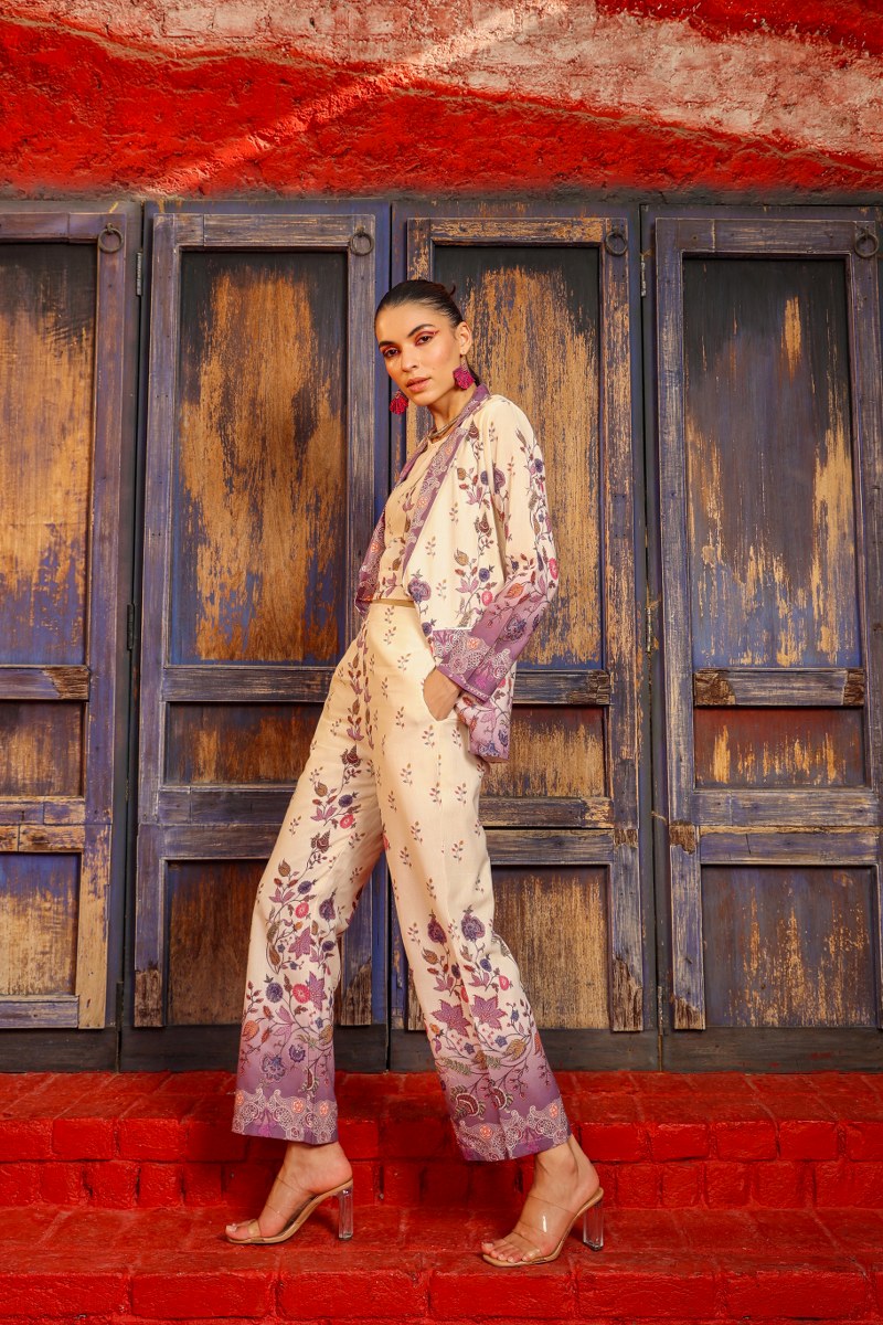 Stylish Multi-printed Coord Set