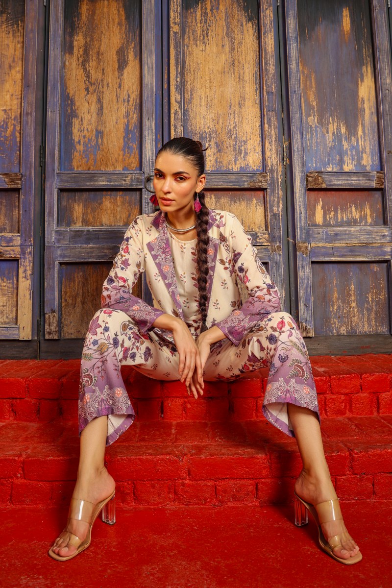Stylish Multi-printed Coord Set