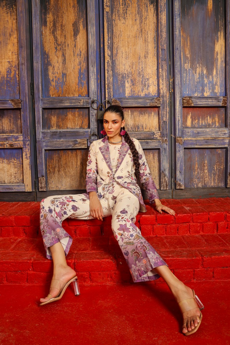 Stylish Multi-printed Coord Set