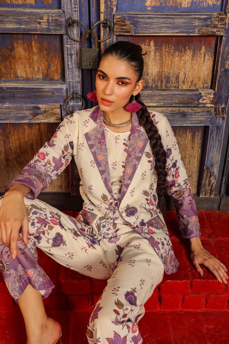 Stylish Multi-printed Coord Set