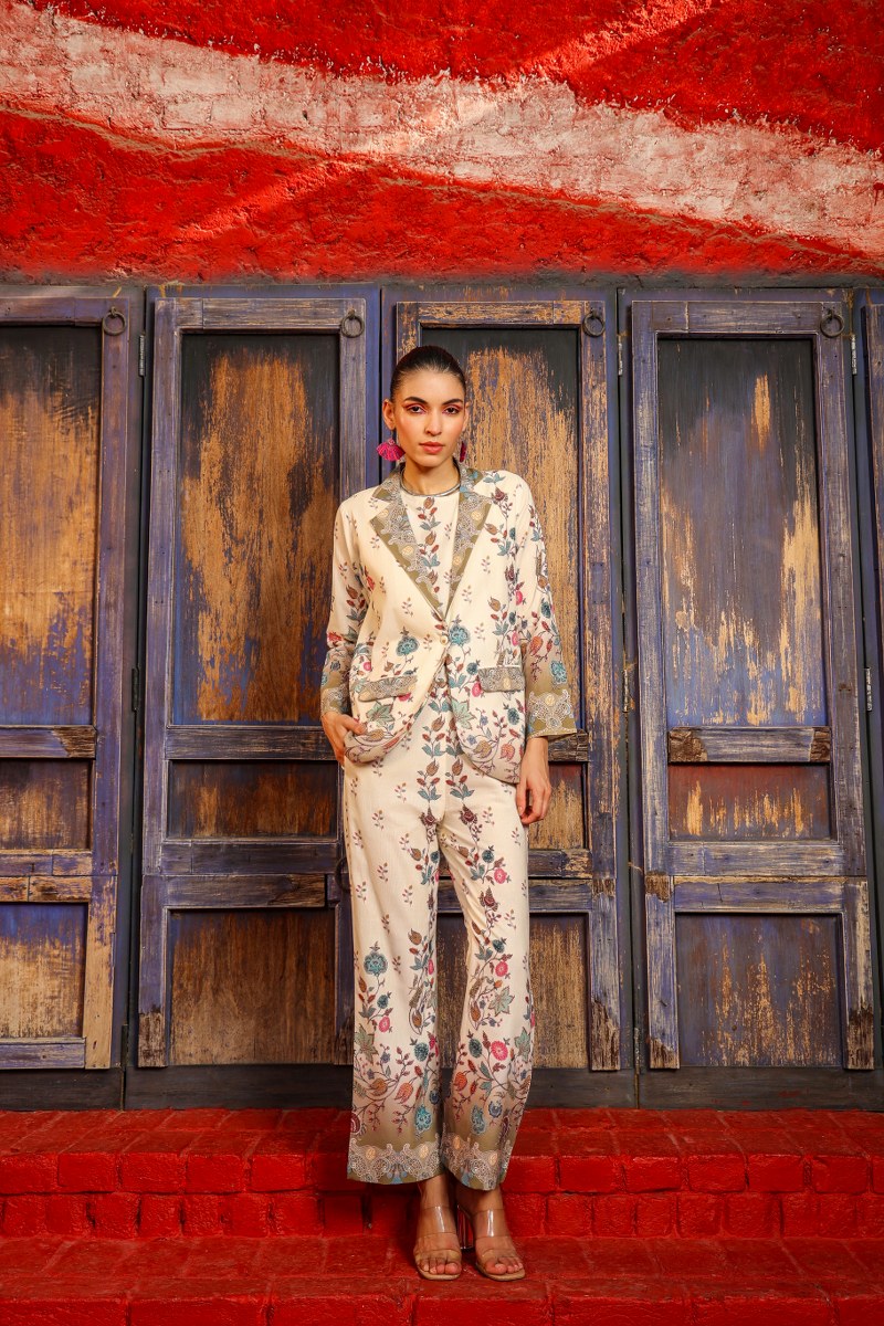 Stylish Multi-printed Coord Set