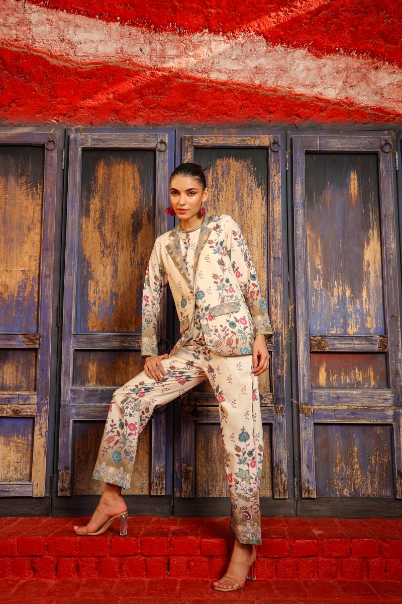 Stylish Multi-printed Coord Set
