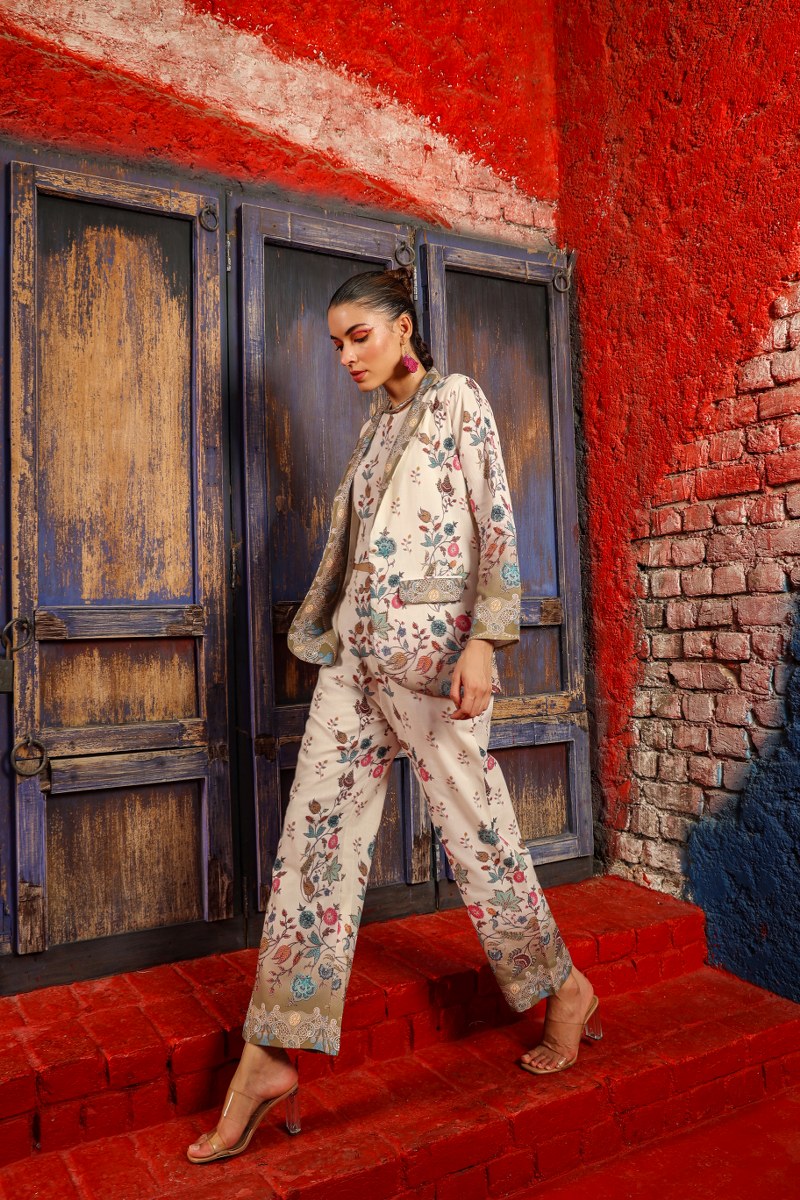 Stylish Multi-printed Coord Set