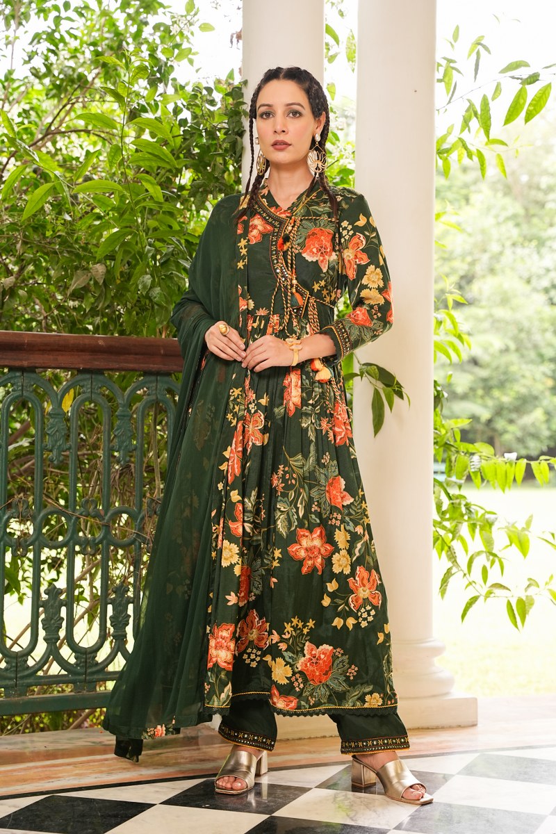 Streamlined Style Kurta Ensemble