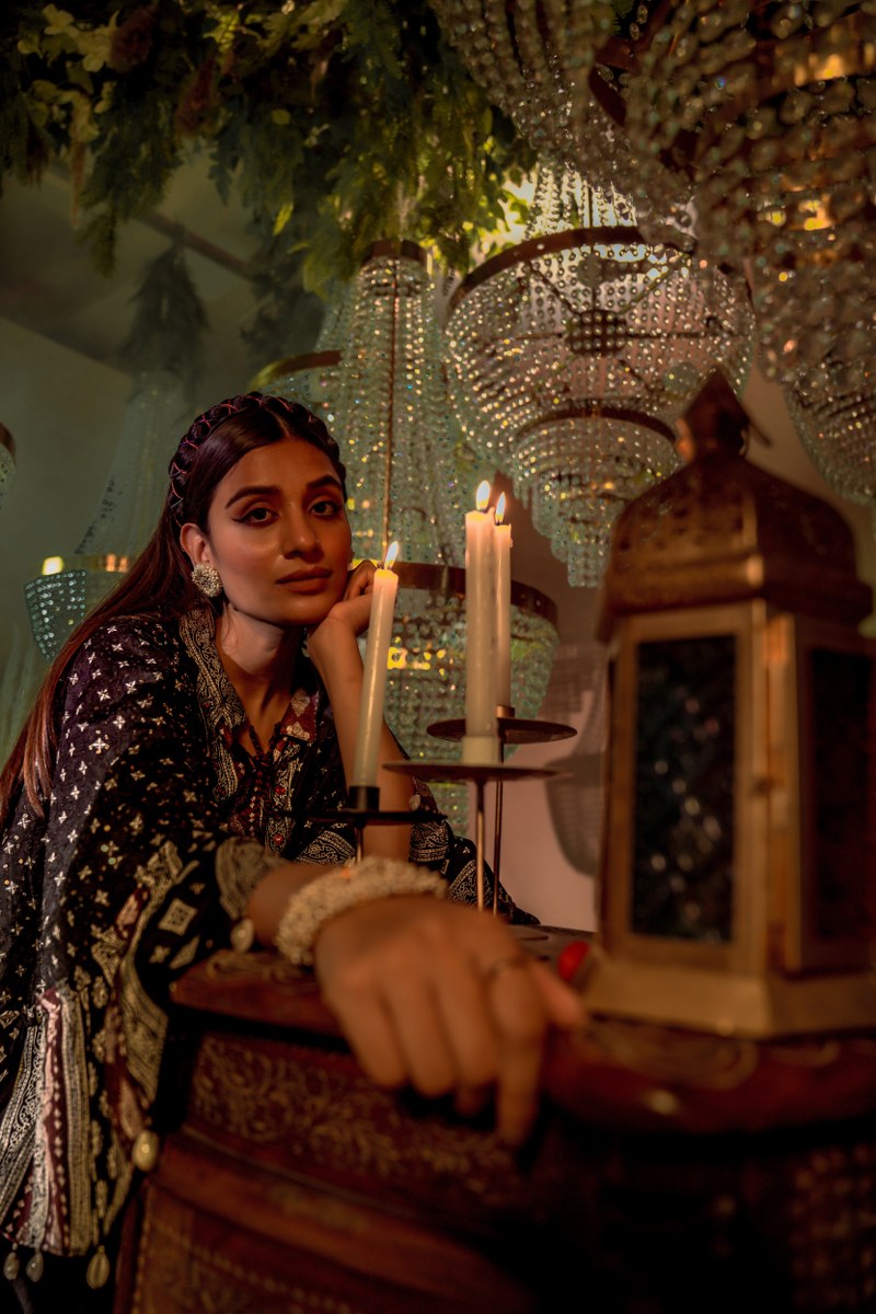 Solid Serenity Chinon Sharara Set🤩