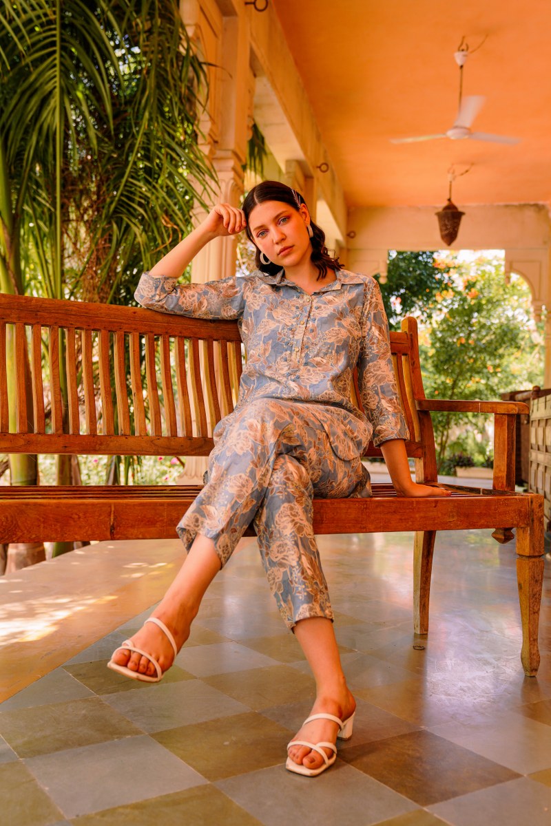 Timeless Modal Chanderi Coord Set😍