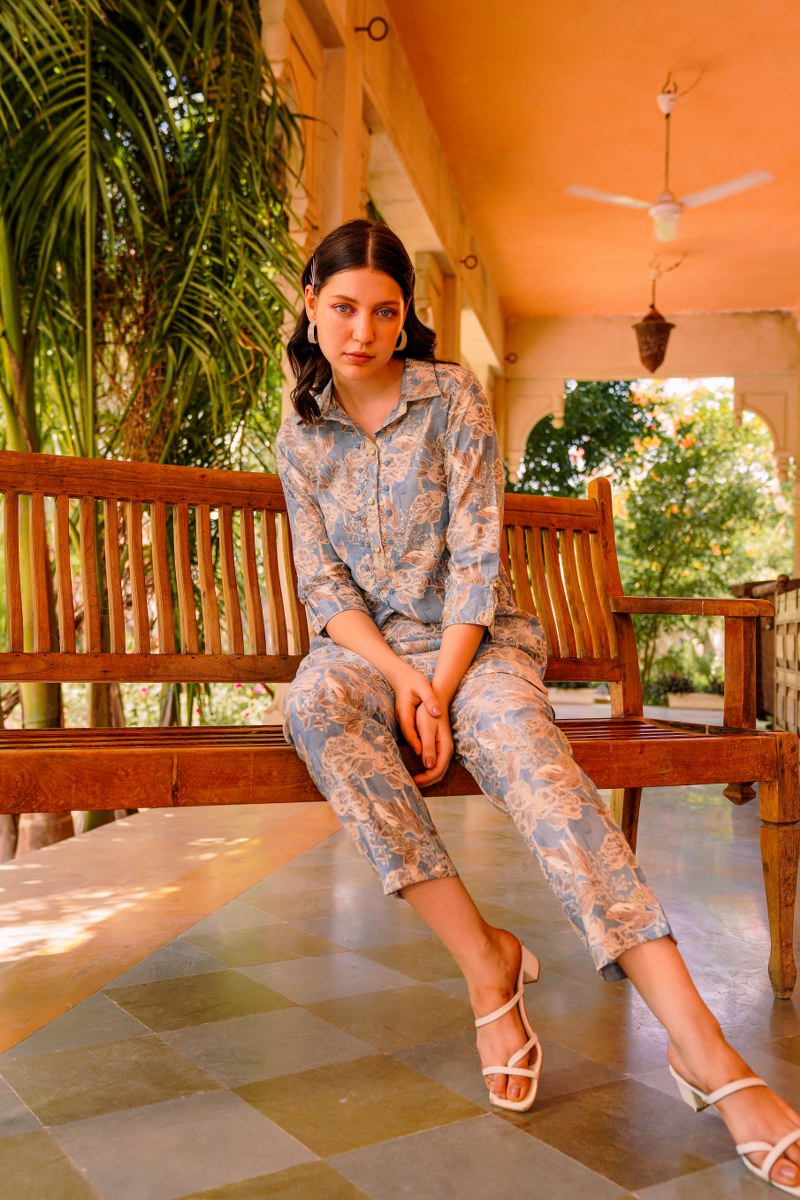 Timeless Modal Chanderi Coord Set😍