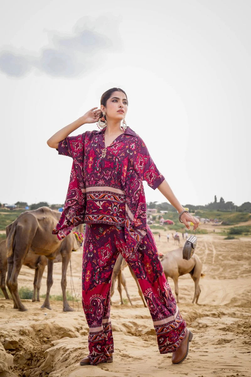 Timeless Tunic Rayon Coord Set