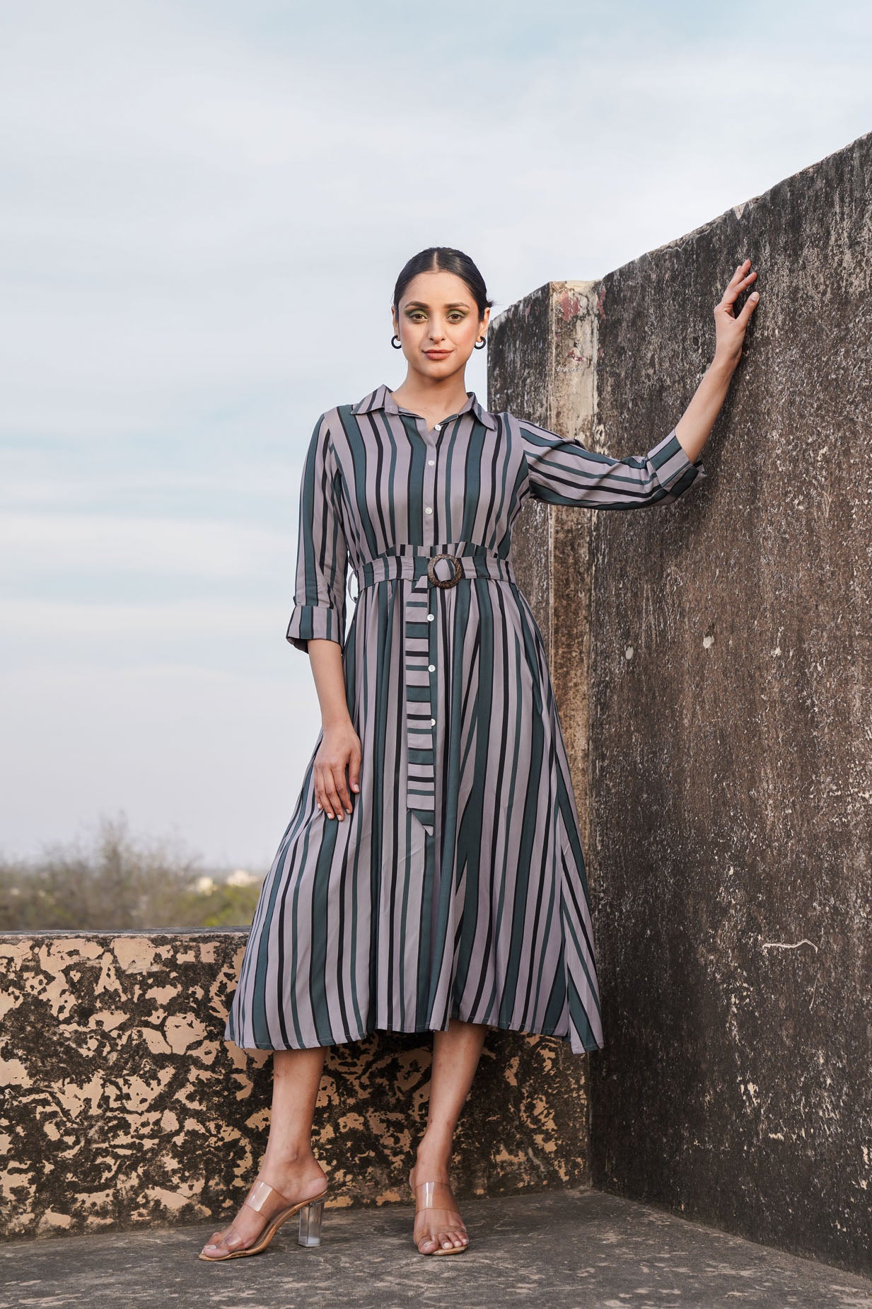 The Striped Midi