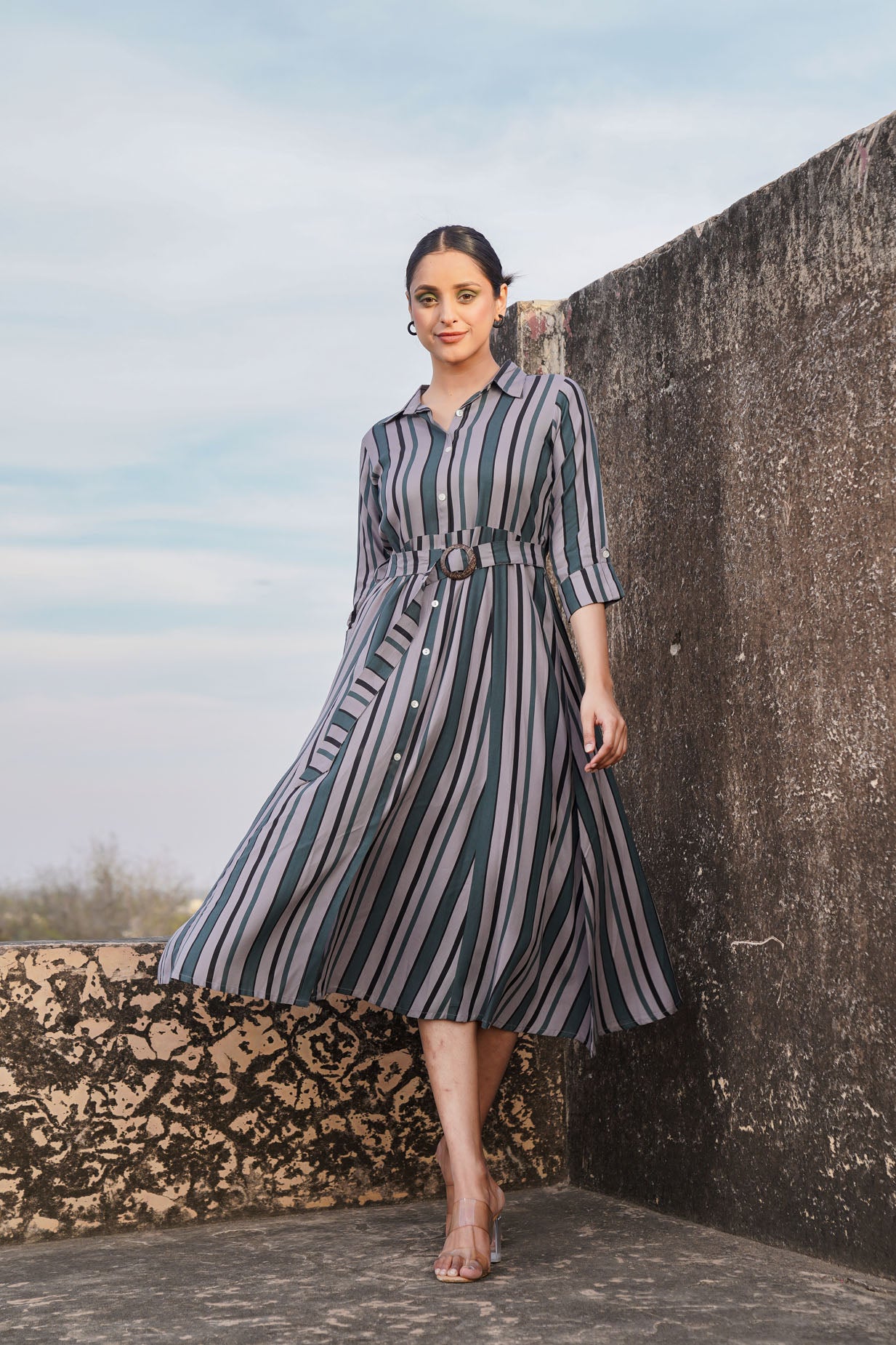 The Striped Midi