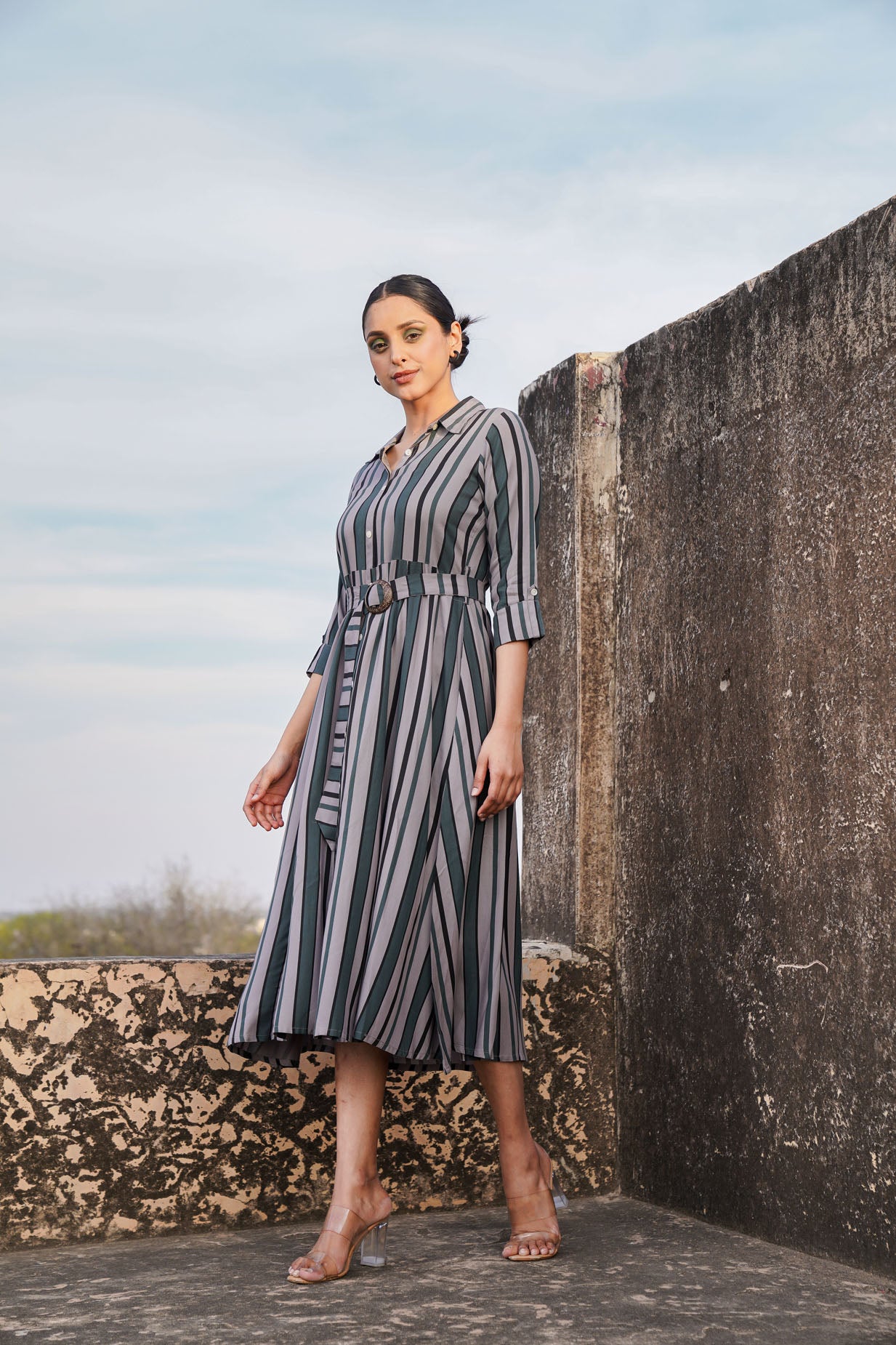 The Striped Midi