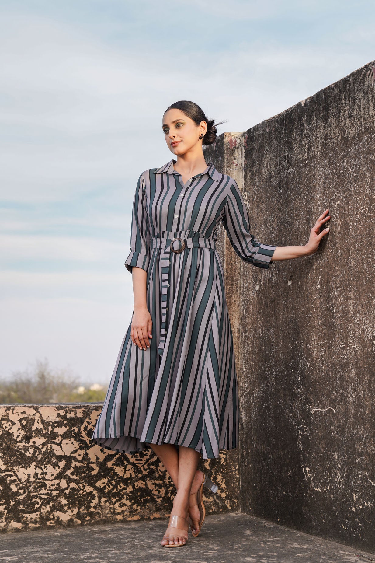 The Striped Midi
