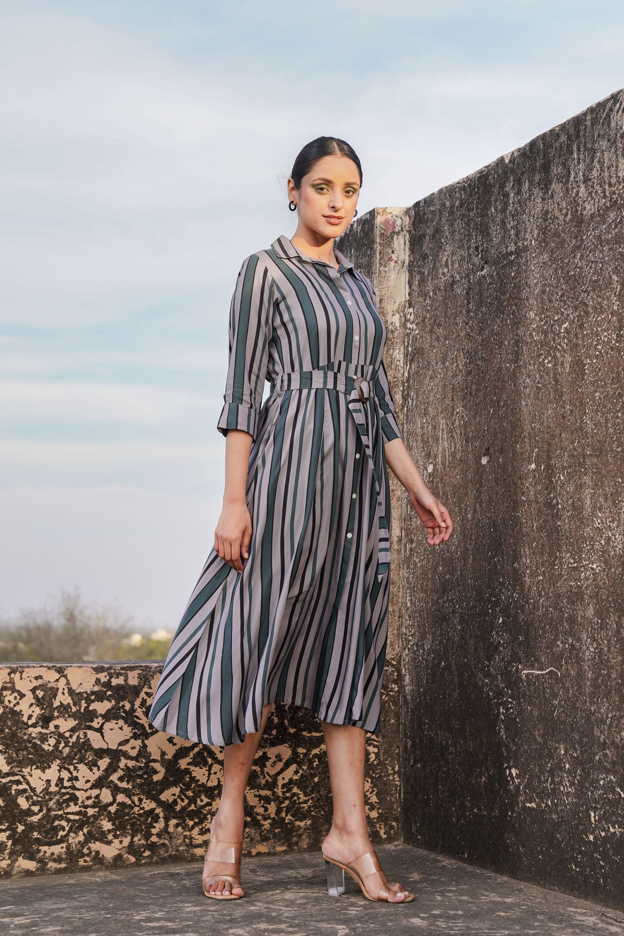 The Striped Midi