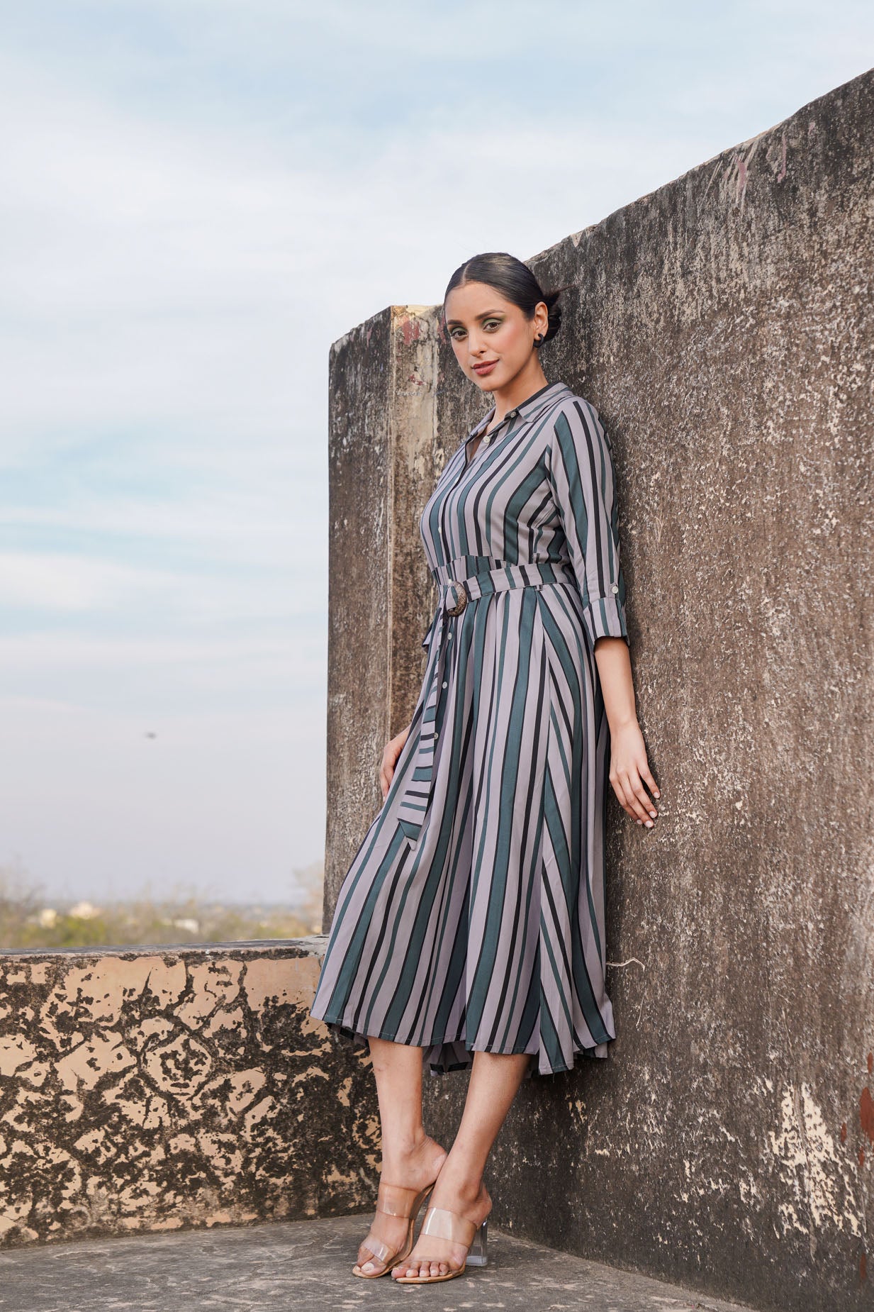 The Striped Midi