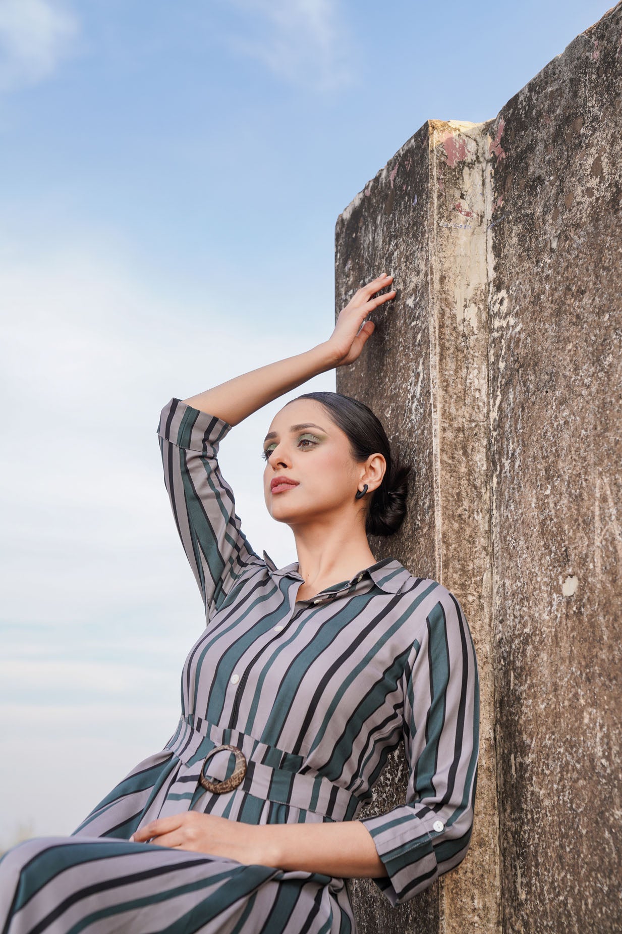 The Striped Midi