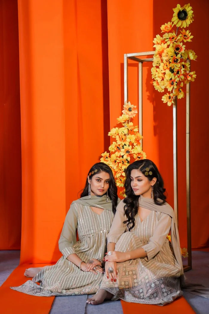 The Classy Georgette Suit
