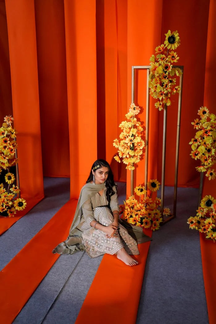 The Classy Georgette Suit