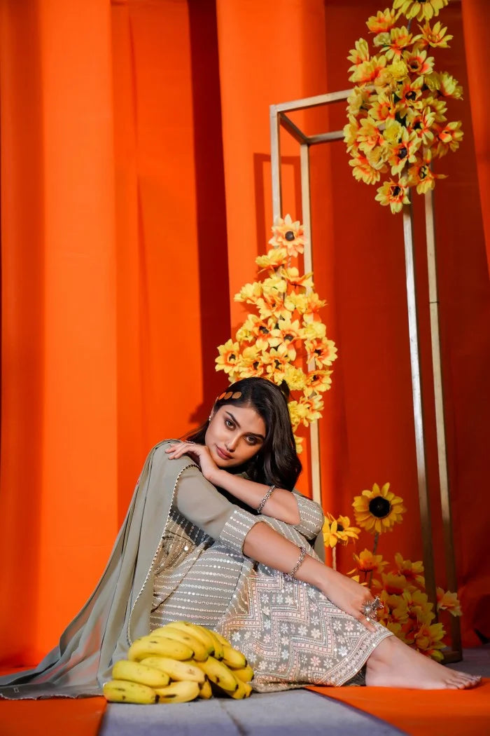 The Classy Georgette Suit