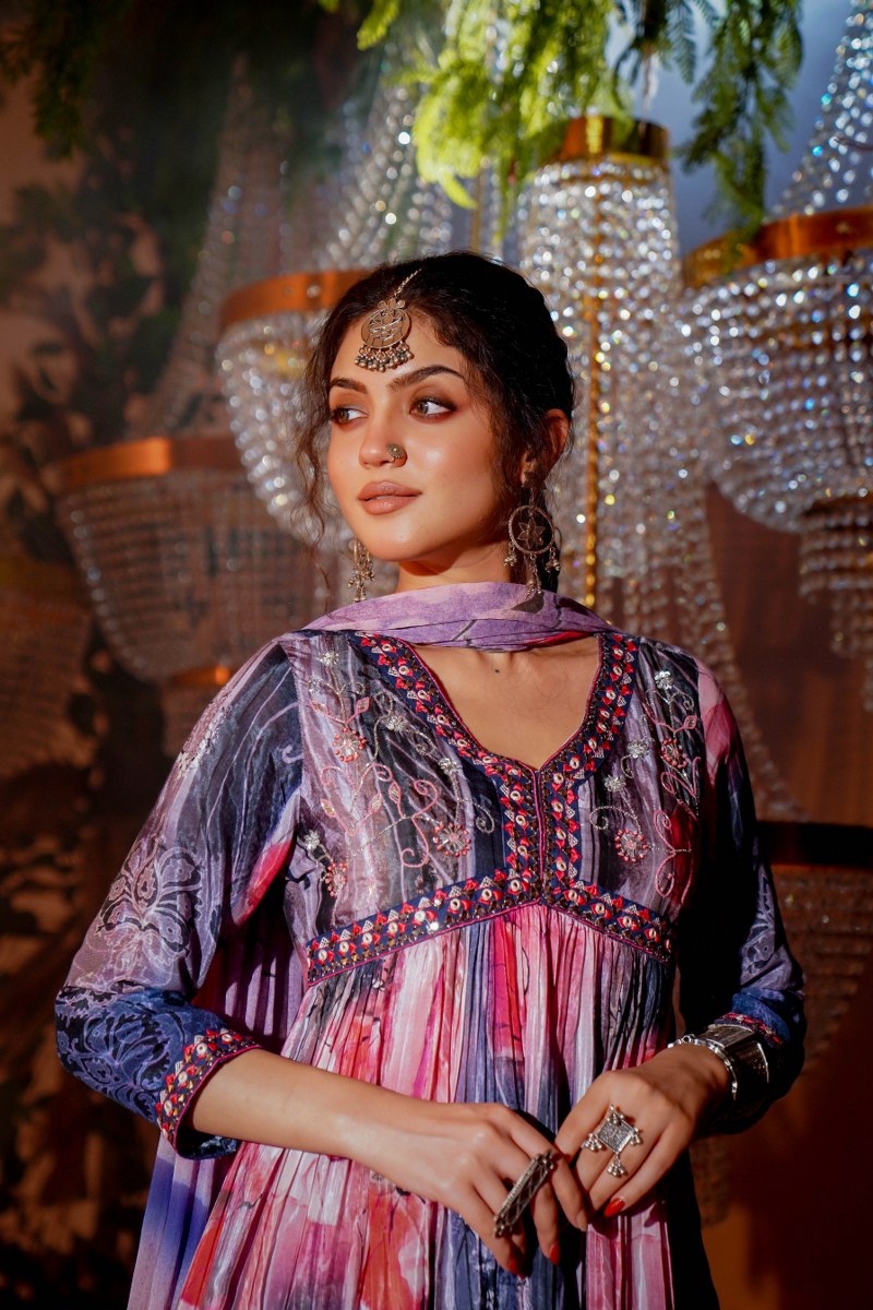Classy Chinon Sharara Set👑