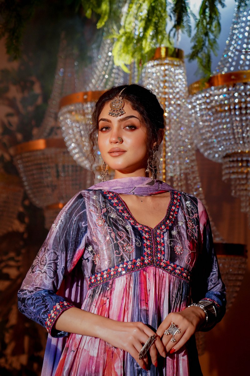 Classy Chinon Sharara Set👑