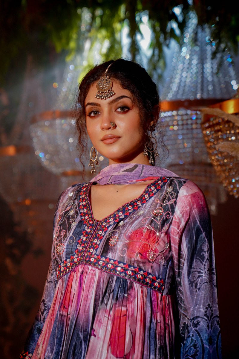 Classy Chinon Sharara Set👑