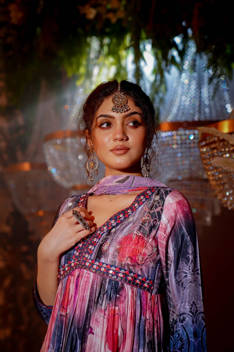 Classy Chinon Sharara Set👑