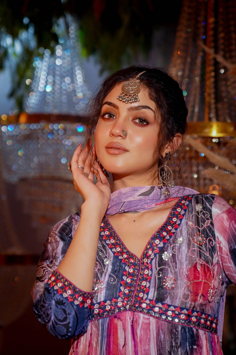 Classy Chinon Sharara Set👑