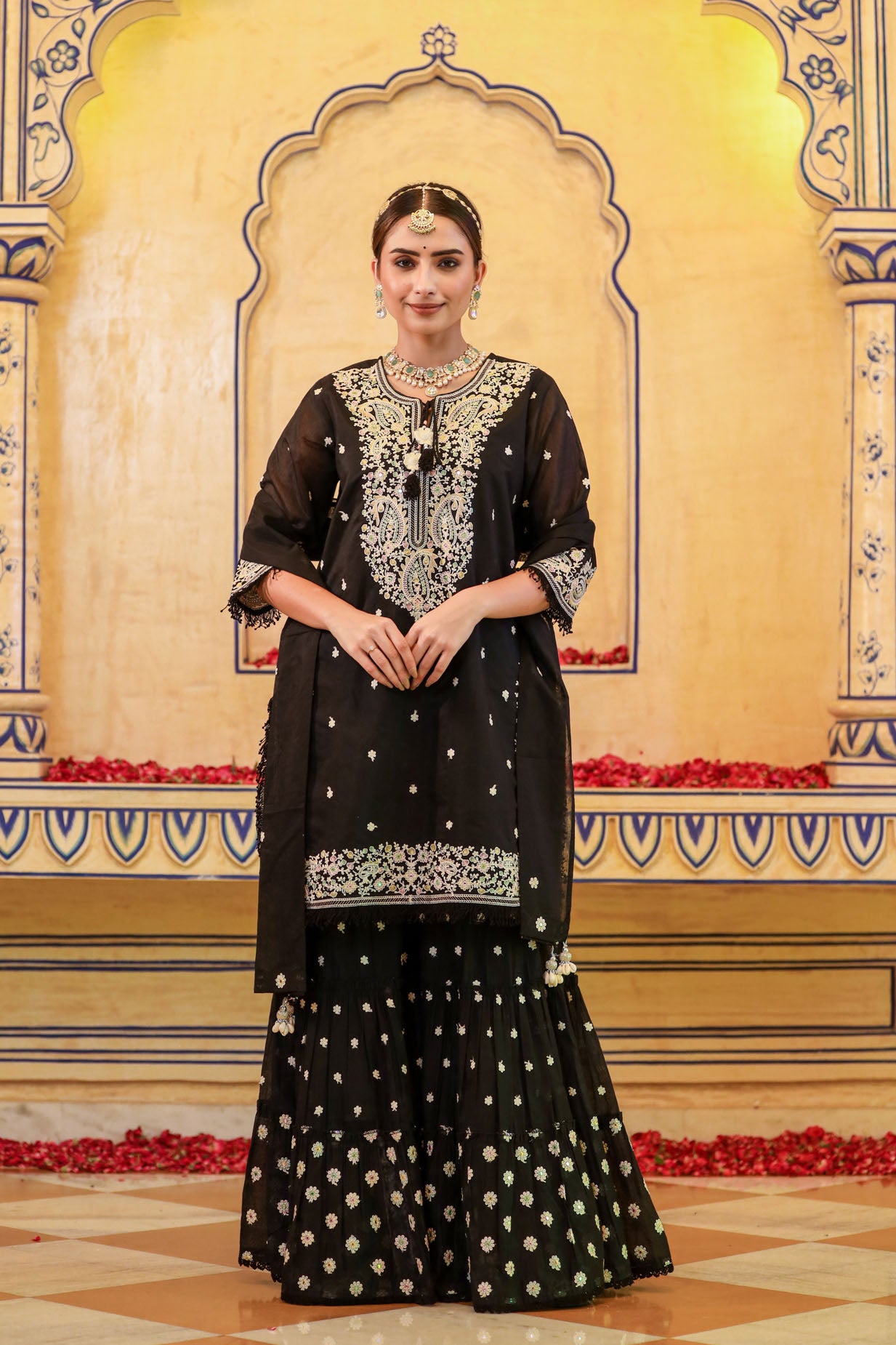 The Black Chanderi