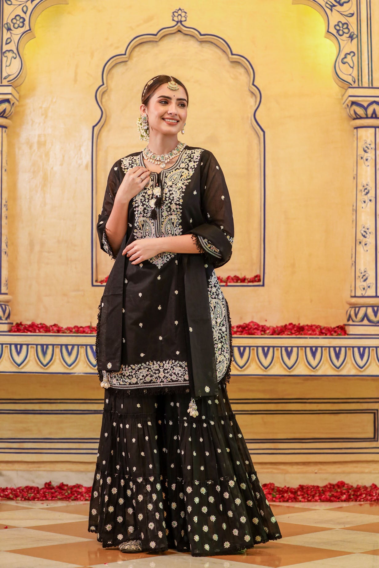 The Black Chanderi