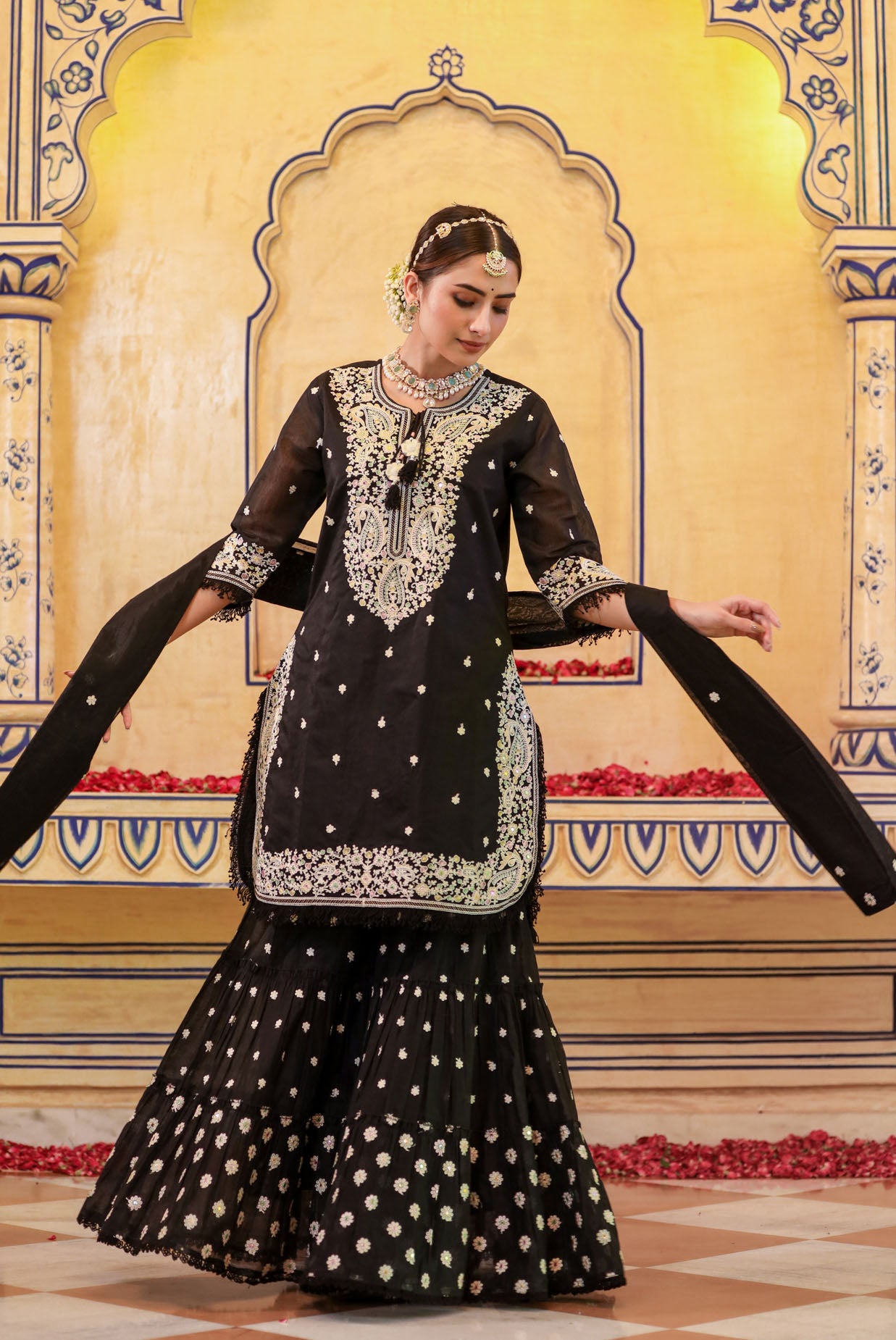 The Black Chanderi