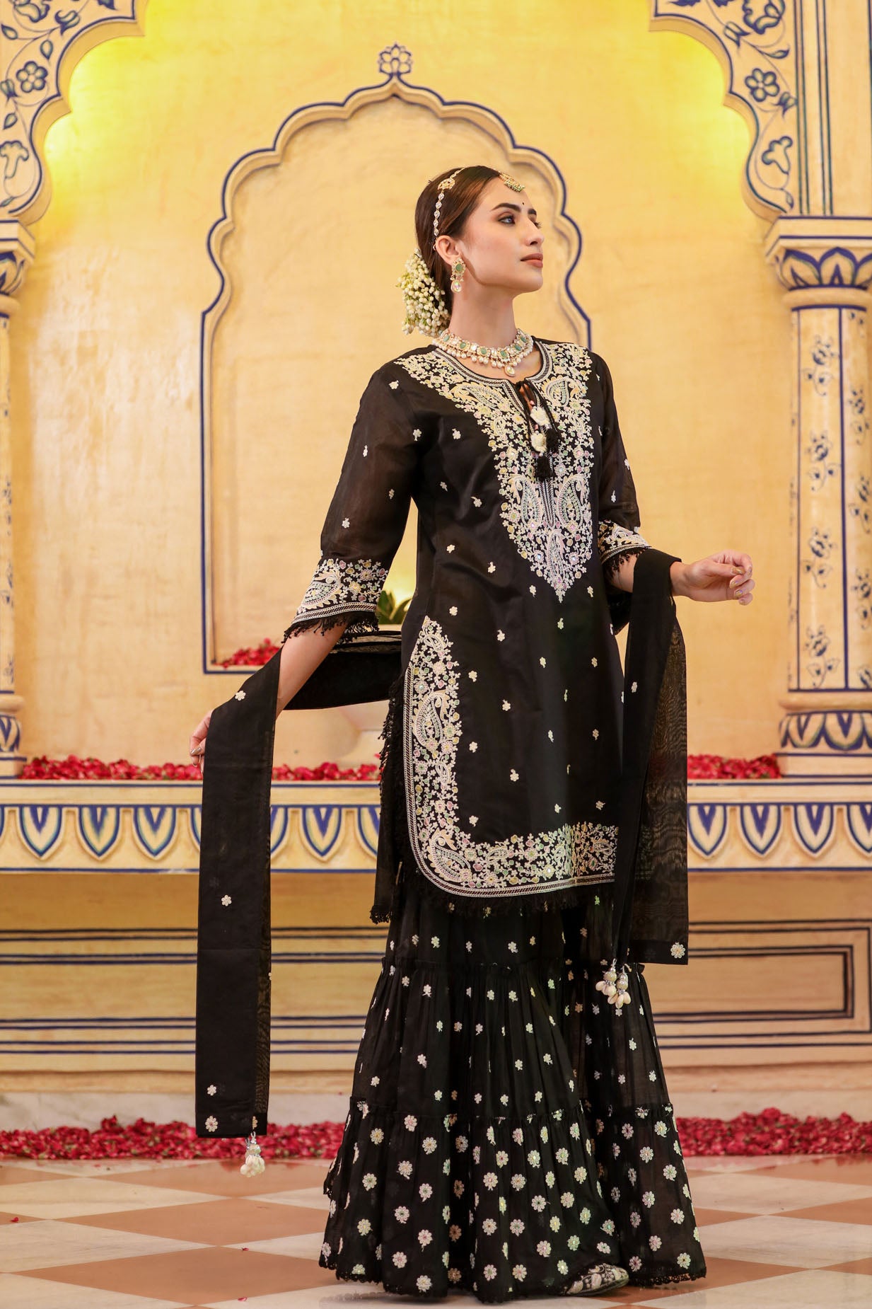 The Black Chanderi
