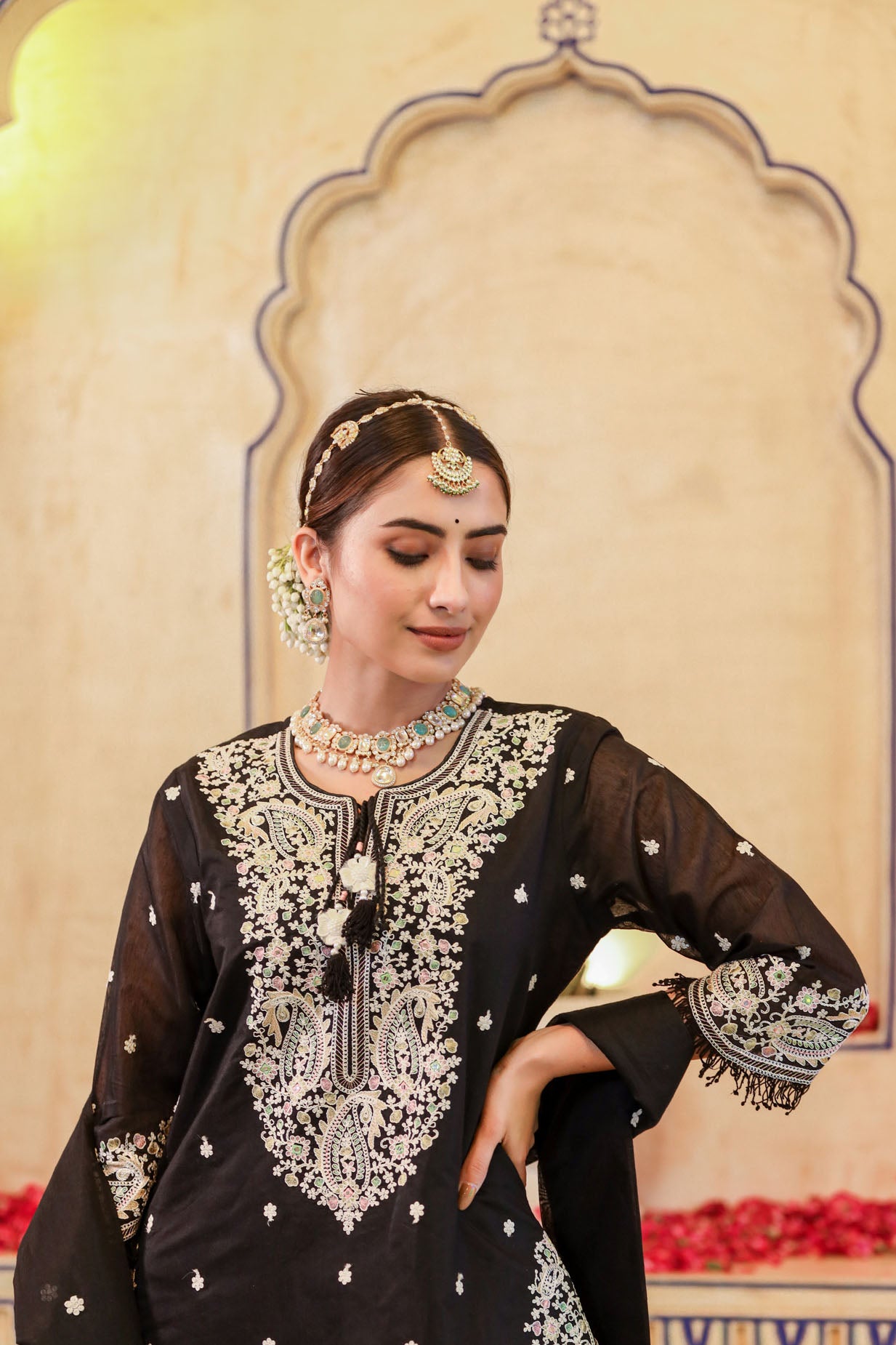 The Black Chanderi