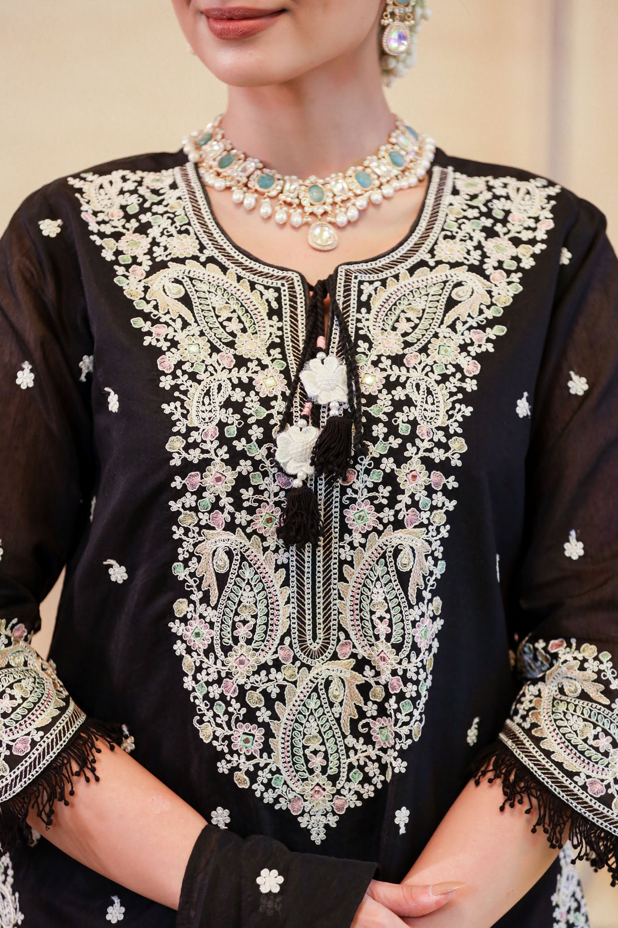 The Black Chanderi