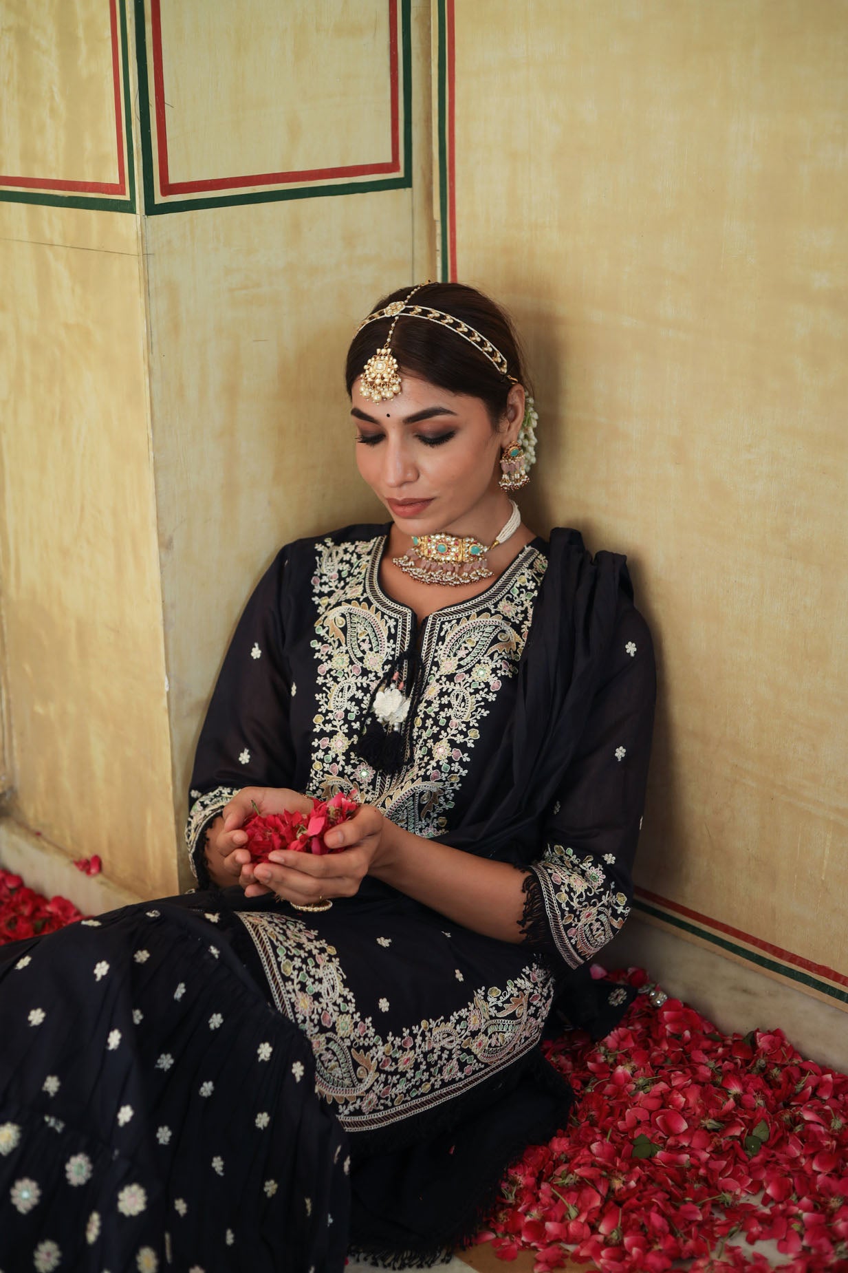 The Space Blue Chanderi